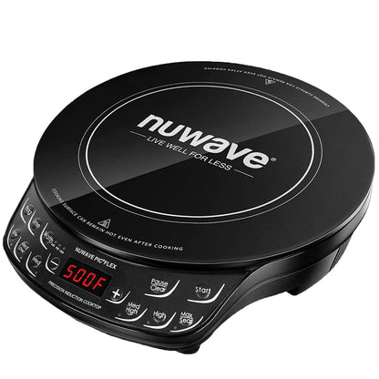 NuWave Flex 10.25 in Electric Induction Cooktop in Black with 1 Burner