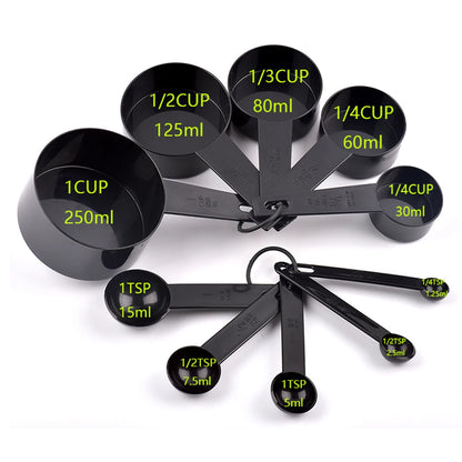 Measuring Cup and Spoon Set (5/10PCS) - Set of Measuring Cups and Spoons