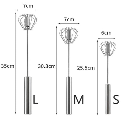 Semi-Automatic Mixer Whisk Egg Beater