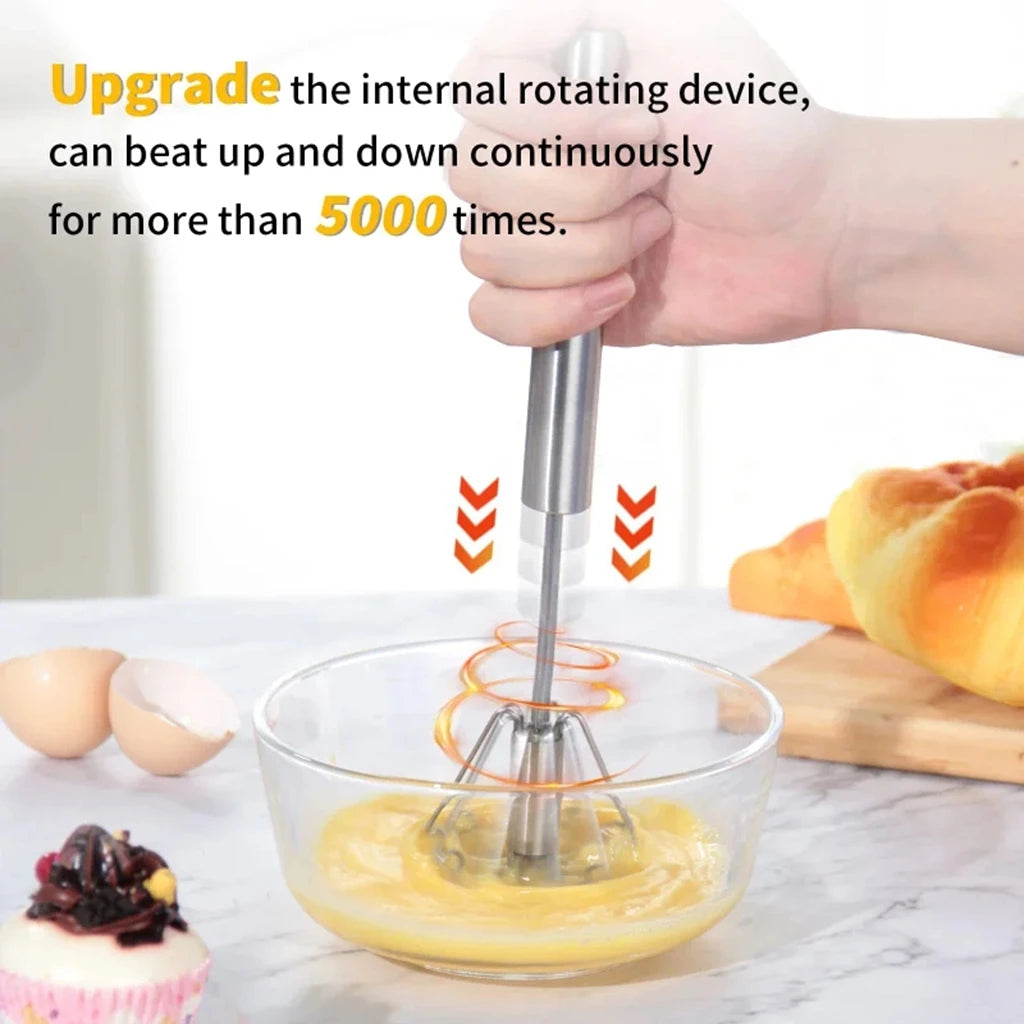 Semi-Automatic Mixer Whisk Egg Beater