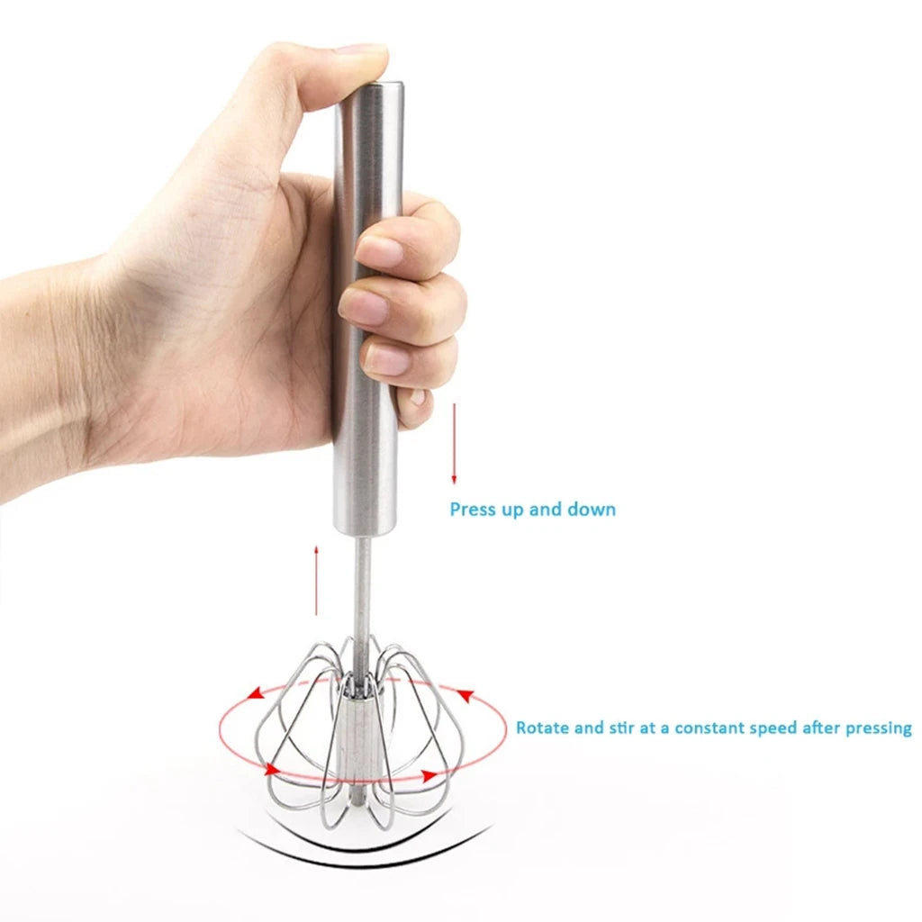 Semi-Automatic Mixer Whisk Egg Beater