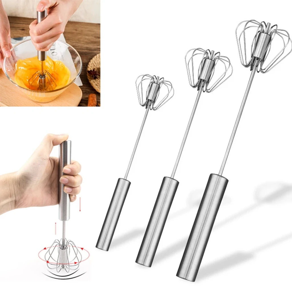 Semi-Automatic Mixer Whisk Egg Beater